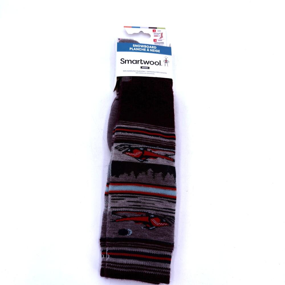 Smartwool Women's Merino Wool Snowboard Snowmobile Sled Socks NWT Size XL 12+